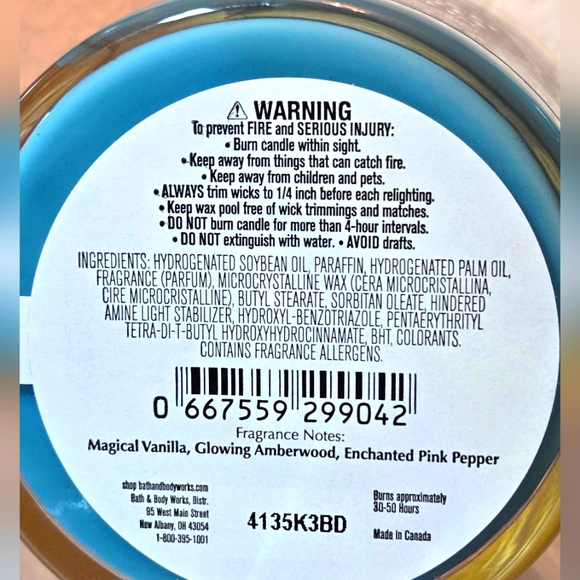 Wicked Vanilla Woods Bath & Body Works Bundle • 3 Pieces - Picture 3 of 10